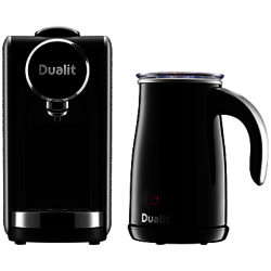 Dualit Lusso Cino Tea & Coffee Capsule Machine with Milk Frother